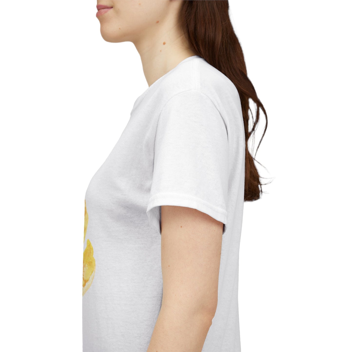 T-Shirt with Floral Design, Hibiscus Flower Tee, Summer Vibe Top, Casual Floral Wear, Gift for Tropical Lovers